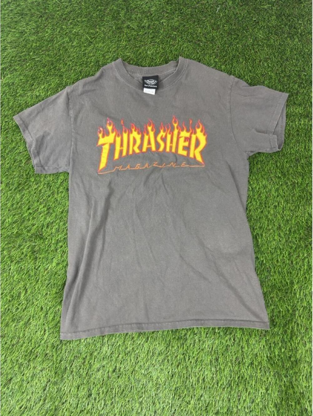 Thrasher flame logo tee 🔥